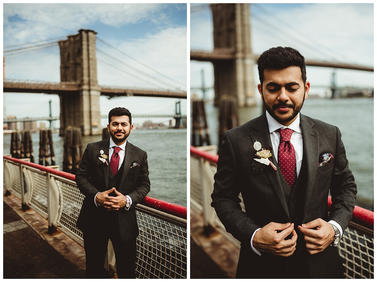 Brooklyn Bridge Wedding